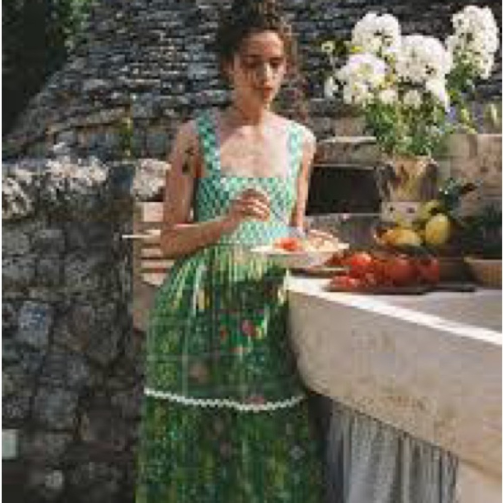 Spell & The Gypsy Flora Strappy Gown Large